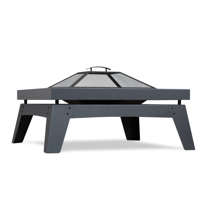 Foyer au bois Breton gris par Real Flame