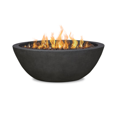 Riverside Propane Fire Bowl in Shale with Natural Gas Conversion Kit by Real Flame