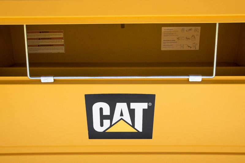 Coffre de chantier à couvercle incliné CT43R